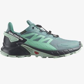 Salomon SUPERCROSS 4 GTX W Yeşil Kadın Goretex Koşu Ayakkabısı