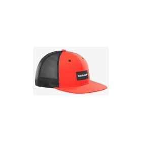Salomon Trucker Flat Cap LC2232000 Unisex Kırmızı Şapka