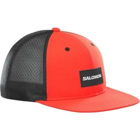 Salomon Trucker Flat Cap LC2232000 Unisex Kırmızı Şapka