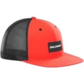 Salomon Trucker Flat Cap LC2232000 Unisex Kırmızı Şapka