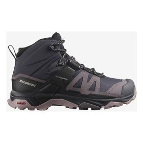 Salomon x Ultra 4 Mid Gtx W Lacivert Sarı Kadın Bot