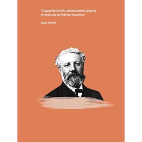 Salon Edebiyat Ciltli Jules Verne Defter