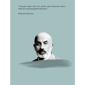 Salon Mehmet Akif Ersoy - Ciltli Defter