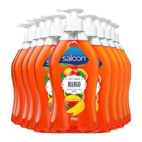 Saloon 12x400 ml Mango Sıvı Sabun