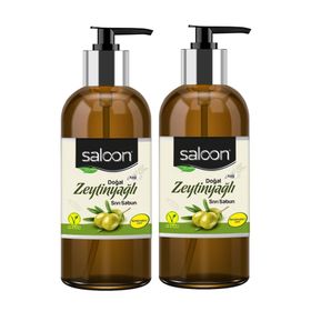 Saloon 2x485 ml Doğal Zeytinyağlı Sıvı Sabun