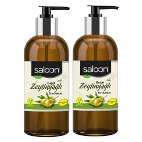 Saloon 2x485 ml Doğal Zeytinyağlı Sıvı Sabun
