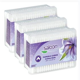 Saloon 3x200 Adet Pamuklu Çubuk