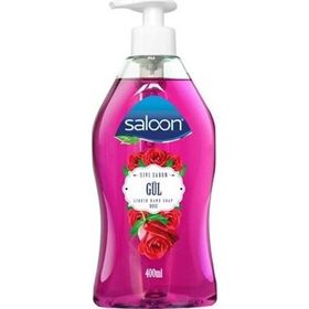 Saloon 400 ml 12 Adet Gül Sıvı Sabun