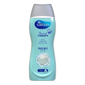 Saloon 450 ml Thermal Therapy Besleyici Kil Deniz Tuzu Duş Jeli