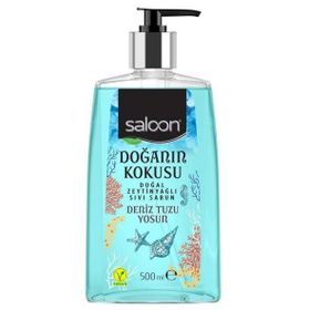 Saloon 500 ml Deniz Tuzu Yosun Vegan Sıvı Sabun