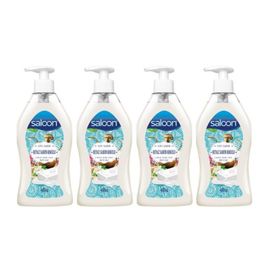 Saloon Beyaz Sabun Kokulu 4x400 ml Çoklu Paket Sıvı Sabun