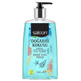 Saloon Doğanın Kokusu Deniz Tuzu Yosun 500 ml 2'li Sıvı Sabun