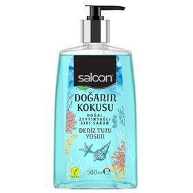 Saloon Doğanın Kokusu Deniz Tuzu Yosun 500 ml 2'li Sıvı Sabun