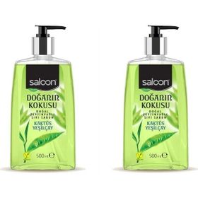 Saloon Doğanın Kokusu Kaktüs Yeşil Çay 500 ml 2'li Sıvı Sabun