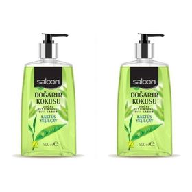 Saloon Doğanın Kokusu Kaktüs Yeşil Çay 500 ml 2'li Sıvı Sabun