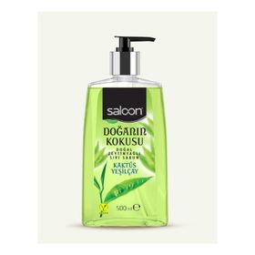 Saloon Doğanın Kokusu Kaktüs Yeşilçay 500 ml Sıvı Sabun (2 adet)