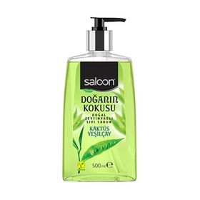 Saloon Doğanın Kokusu Kaktüs Yeşilçay 500 ml Sıvı Sabun (2 adet)