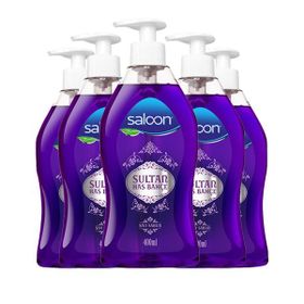 Saloon Sultan Has Bahçe 400 ml 6'lı Sıvı Sabun