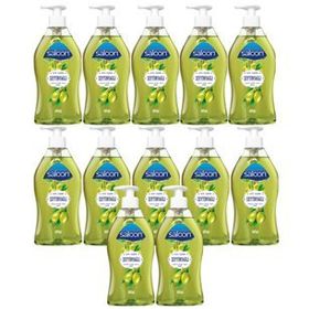 Saloon Zeytinyağlı 12x400 ml Çoklu Paket Sıvı Sabun
