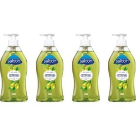 Saloon Zeytinyağlı 400 ml 4'lü Sıvı Sabun