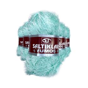 Saltıklar 01 5 Adet Yumoş Sakallı El Örgü İpi Yünü