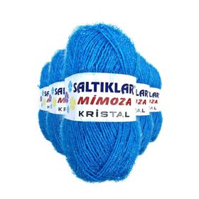 Saltıklar 03 5 Adet Mimoza Kristal Işıltılı Şal Patik Yelek İpi