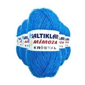 Saltıklar 03 5 Adet Mimoza Kristal Işıltılı Şal Patik Yelek İpi