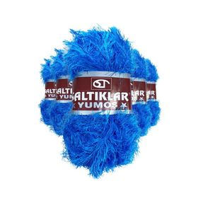 Saltıklar 03 5 Adet Yumoş Sakallı El Örgü İpi Yünü