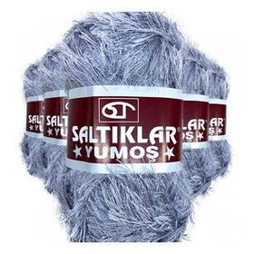 Saltıklar 06 5 Adet Yumoş Sakallı El Örgü İpi Yünü