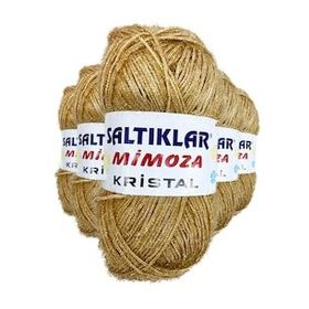 Saltıklar 100 5 Adet Mimoza Kristal Işıltılı Şal Patik Yelek İpi