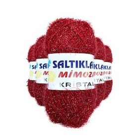 Saltıklar 24 5 Adet Mimoza Kristal Işıltılı Şal Patik Yelek İpi