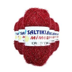 Saltıklar 24 5 Adet Mimoza Kristal Işıltılı Şal Patik Yelek İpi