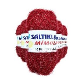 Saltıklar 24 5 Adet Mimoza Kristal Işıltılı Şal Patik Yelek İpi