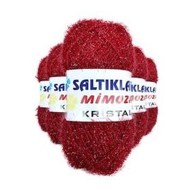 Saltıklar 24 5 Adet Mimoza Kristal Işıltılı Şal Patik Yelek İpi