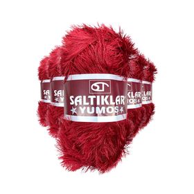 Saltıklar 24 5 Adet Yumoş Sakallı El Örgü İpi Yünü