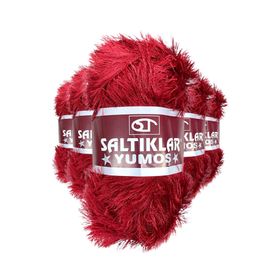 Saltıklar 24 5 Adet Yumoş Sakallı El Örgü İpi Yünü
