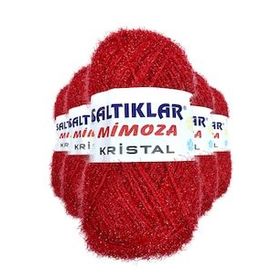 Saltıklar 25 5 Adet Mimoza Kristal Işıltılı Şal Patik Yelek İpi