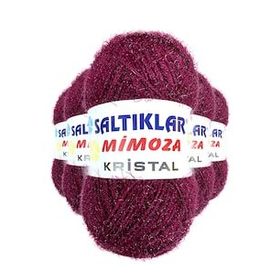 Saltıklar 26 5 Adet Mimoza Kristal Işıltılı Şal Patik Yelek İpi