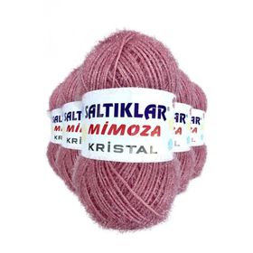 Saltıklar 28 5 Adet Mimoza Kristal Işıltılı Şal Patik Yelek İpi
