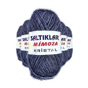 Saltıklar 36 5 Adet Mimoza Kristal Işıltılı Şal Patik Yelek İpi