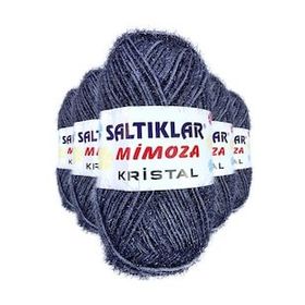 Saltıklar 36 5 Adet Mimoza Kristal Işıltılı Şal Patik Yelek İpi