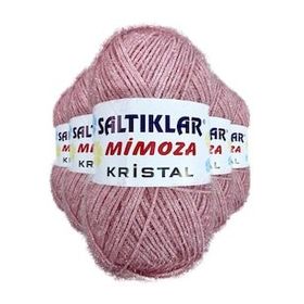 Saltıklar 38 5 Adet Mimoza Kristal Işıltılı Şal Patik Yelek İpi
