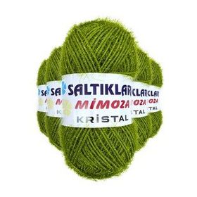 Saltıklar 44 5 Adet Mimoza Kristal Işıltılı Şal Patik Yelek İpi