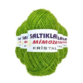 Saltıklar 47 5 Adet Mimoza Kristal Işıltılı Şal Patik Yelek İpi