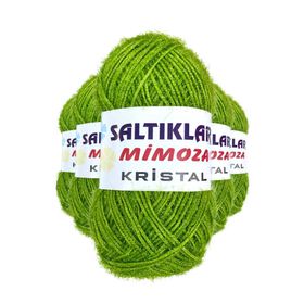 Saltıklar 47 5 Adet Mimoza Kristal Işıltılı Şal Patik Yelek İpi