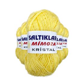 Saltıklar 48 5 Adet Mimoza Kristal Işıltılı Şal Patik Yelek İpi