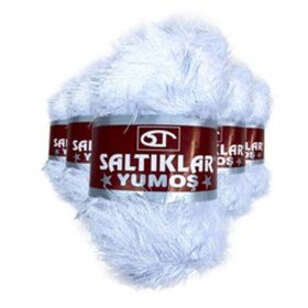 Saltıklar 5 Adet Optik Yumoş Sakallı El Örgü İpi Yünü
