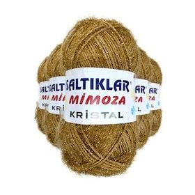 Saltıklar 54 5 Adet Mimoza Kristal Işıltılı Şal Patik Yelek İpi