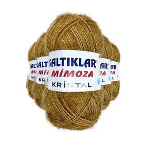 Saltıklar 54 5 Adet Mimoza Kristal Işıltılı Şal Patik Yelek İpi