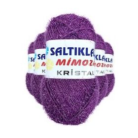 Saltıklar 86 5 Adet Mimoza Kristal Işıltılı Şal Patik Yelek İpi